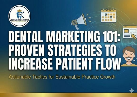 text base image where is written Dental Marketing 101